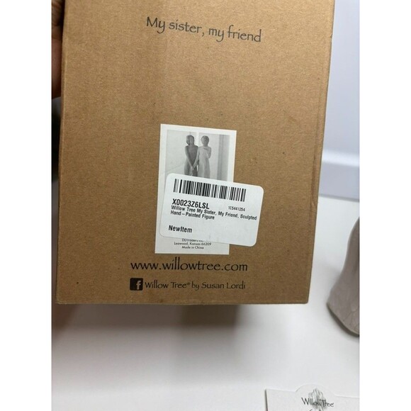 Willow Tree By My Side Sisters Sculpture Collection Hand Painted Figure Resin - Picture 9 of 11